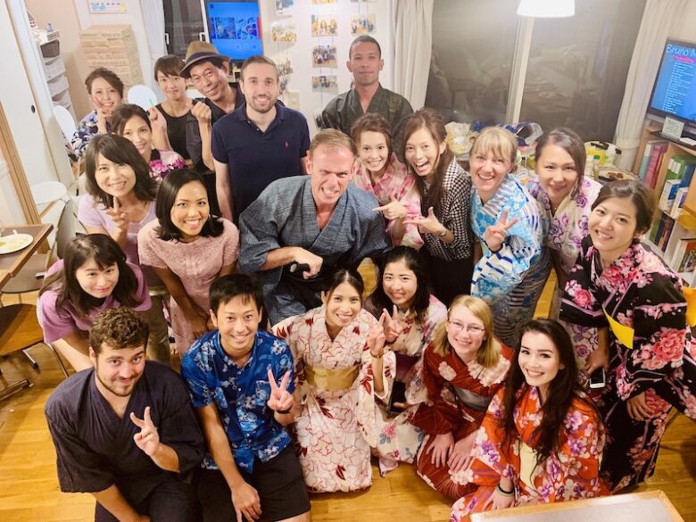 Blue House Okinawa Japanese /English School Language Exchange 1
