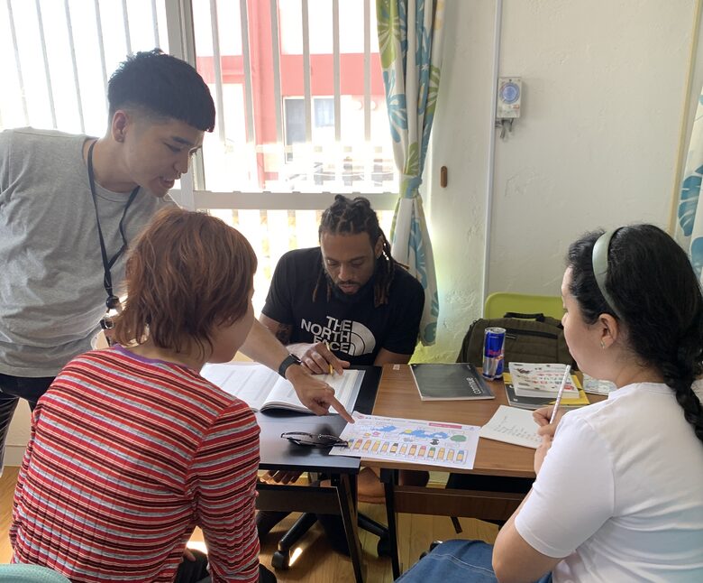 Blue House Okinawa In-Class Language Exchange Feb '24 - 2