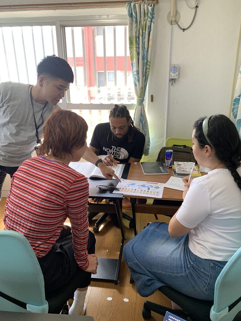 Blue House Okinawa In-Class Language Exchange Feb '24